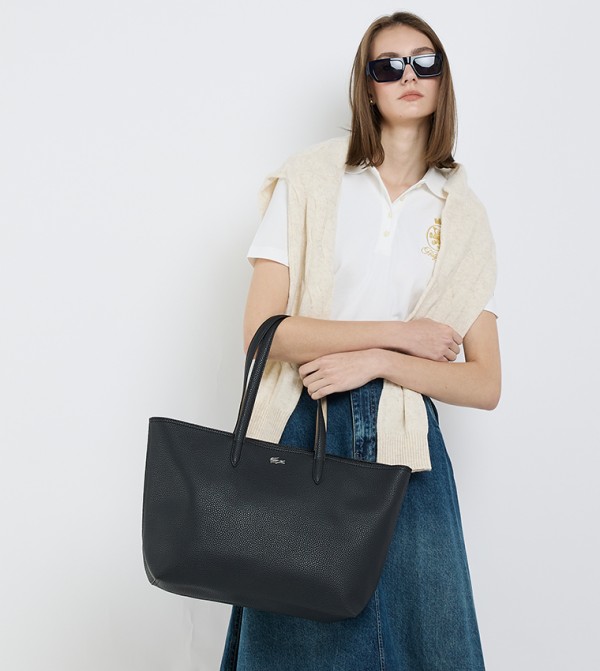 Lacoste Lacoste - Black Tote Bags