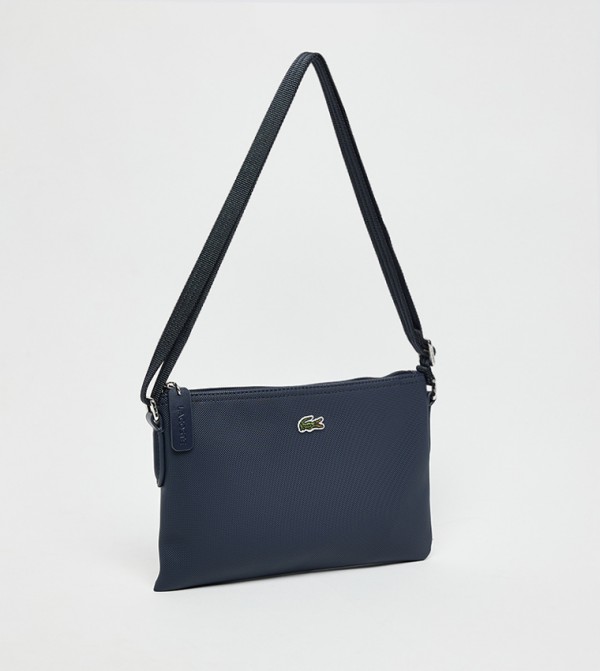 لاكوست لاكوست - كحلي حقائب بحمالة طويلة