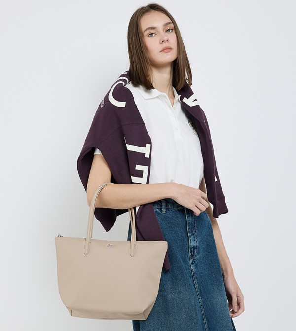 Lacoste Lacoste - Beige Tote Bags