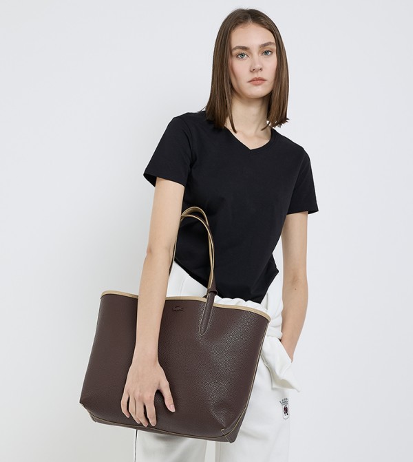 Lacoste Lacoste - Beige Tote Bags