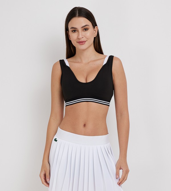 Lacoste  - Black Sports Bras
