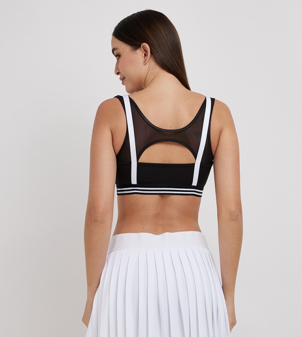 Lacoste  - Black Sports Bras
