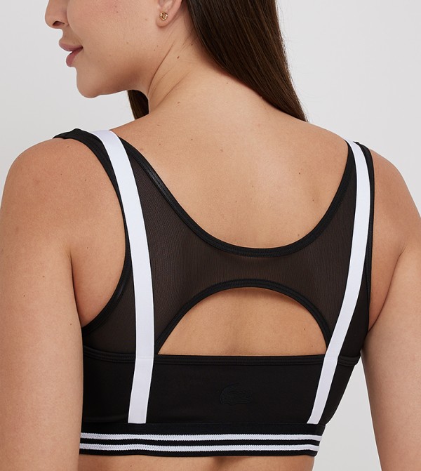 Lacoste  - Black Sports Bras
