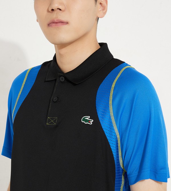 Lacoste  extra-10-off - Black Polo T-shirts