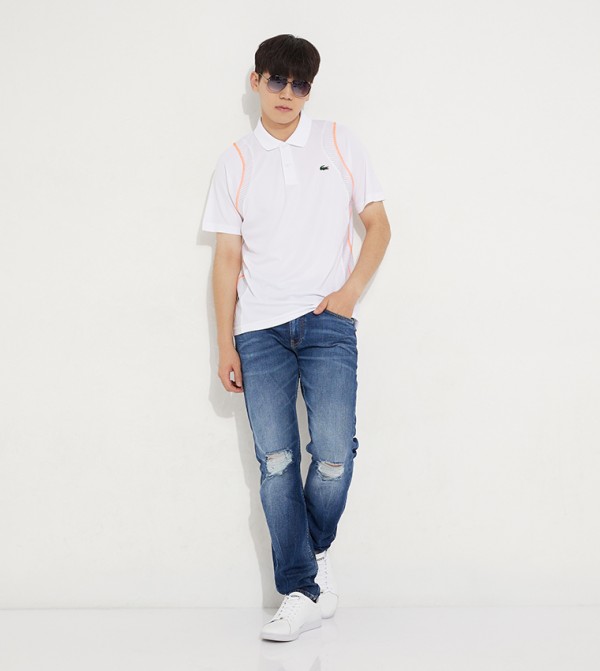 Lacoste Lacoste - White Polo T-shirts
