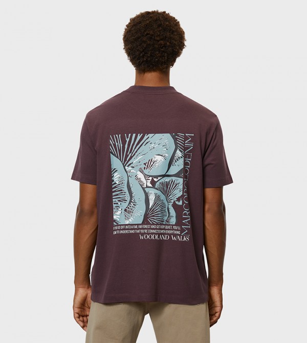 Marc O'Polo Marc O'Polo - Burgundy Casual T-Shirts