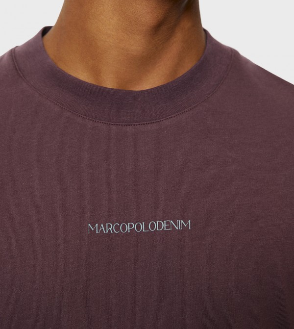 Marc O'Polo Marc O'Polo - Burgundy Casual T-Shirts