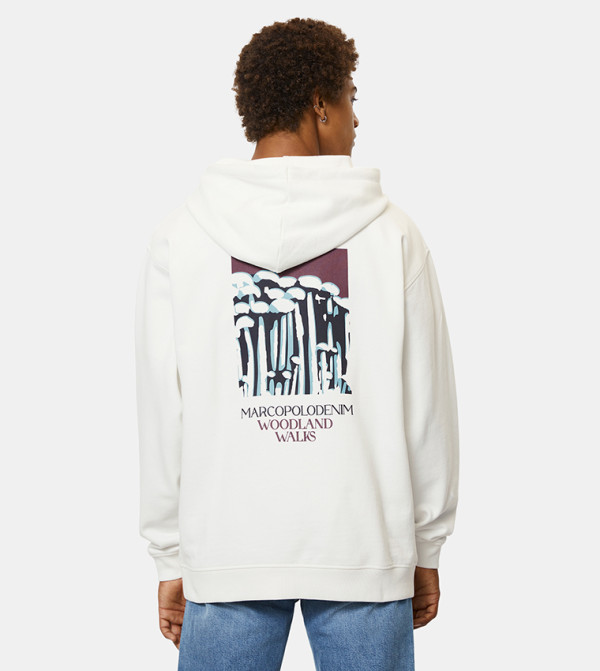 Marc O'Polo Marc O'Polo - White Hoodies
