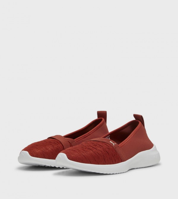 Puma  - Red Casual Slip-ons