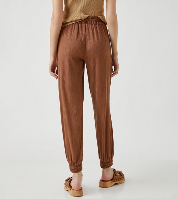 Koton - Outlet  - Brown Casual Pants