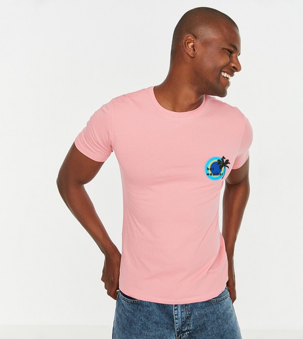 Trendyol all-summer-staples - Pink Casual T-Shirts