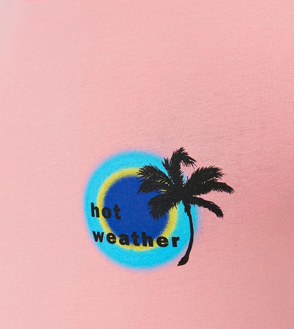 Trendyol all-summer-staples - Pink Casual T-Shirts