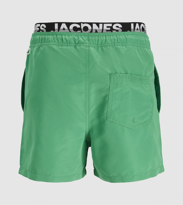 Jack & Jones  Swimwear - Green Swim Shorts