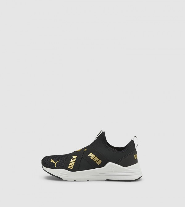 Puma Puma - Black Casual Slip-On's