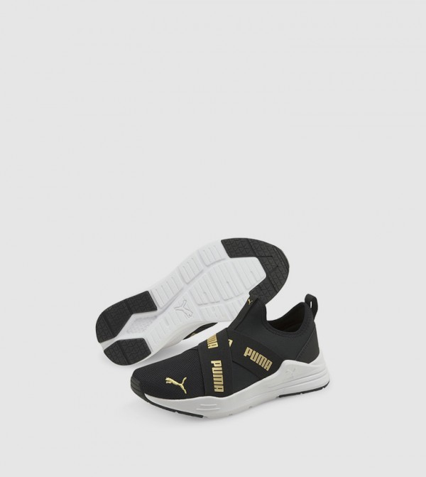 Puma Puma - Black Casual Slip-On's