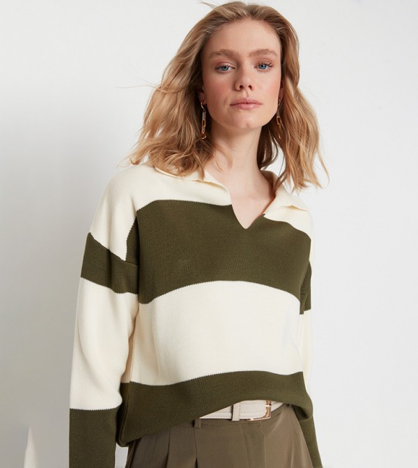 Trendyol Trendyol  - Khaki Sweater