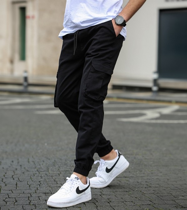 Madmext  - Black Cargos