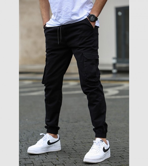 Madmext  - Black Cargos