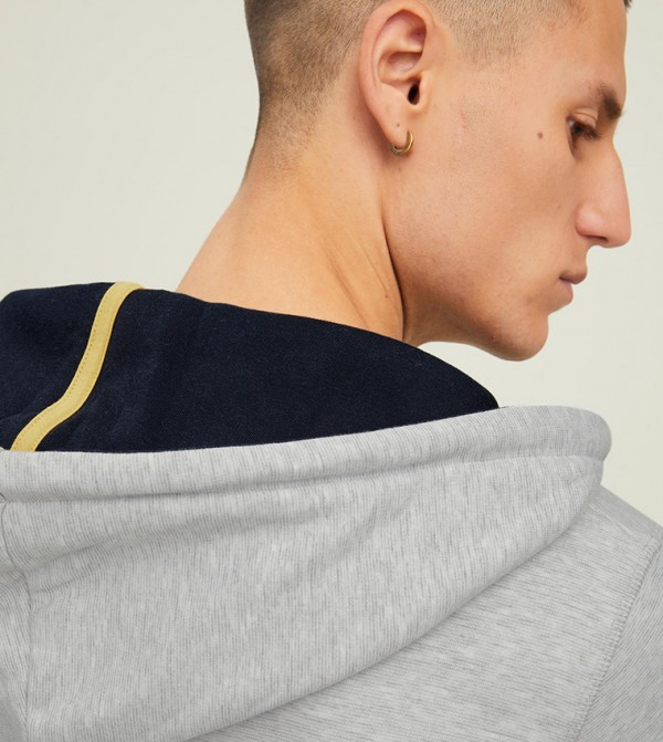 Jack & Jones Jack & Jones - Gray Hoodies