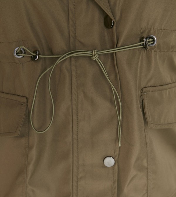 Trendyol Trendyol Plus Size - Khaki Jackets & Coats