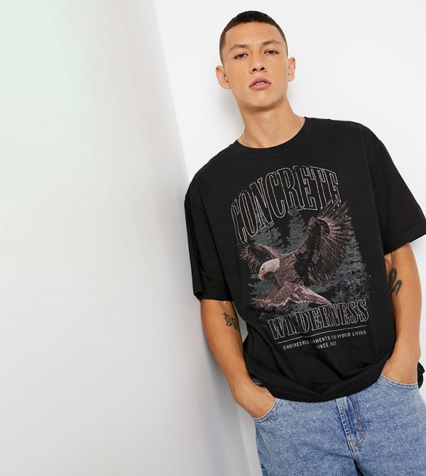 Ardene Ardene - Black Casual T-Shirts