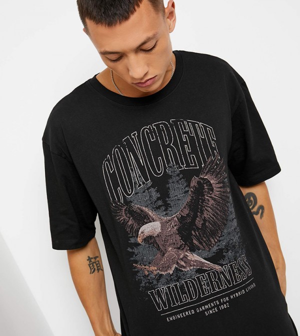 Ardene Ardene - Black Casual T-Shirts