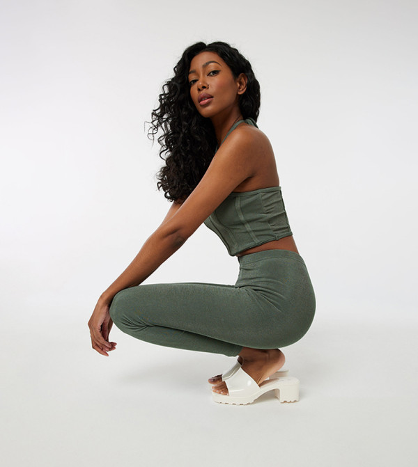 Ardene Ardene - Green leggings