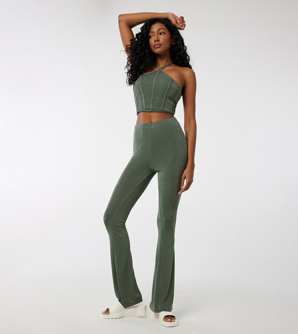 Ardene Ardene - Green Regular Pants