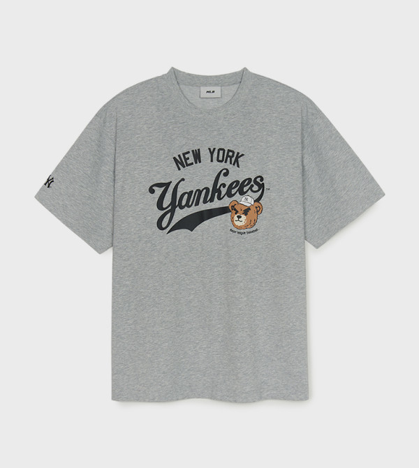 MLB Clothing - Grey Short Sleeve T-Shirts