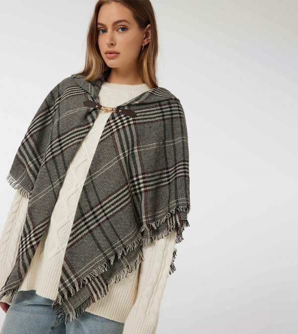 اردين  اكسسوارات - رمادي Blanket Scarves
