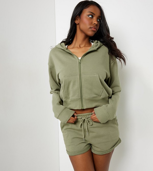 Ardene  - Khaki Hoodies