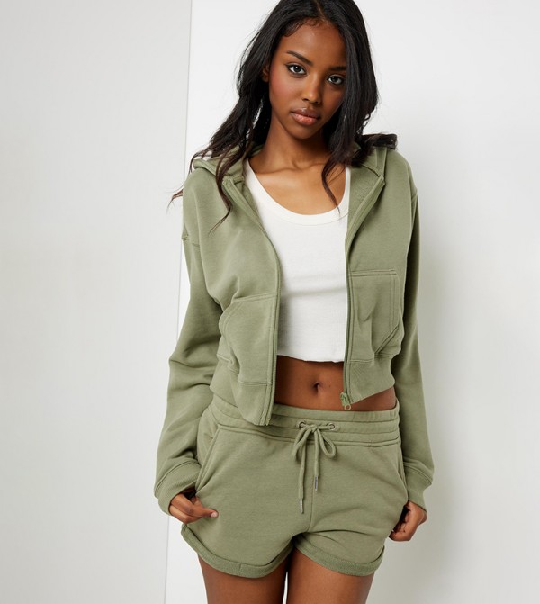 Ardene  - Khaki Hoodies