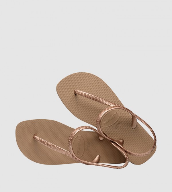 Havaianas - Brown Flat Sandals