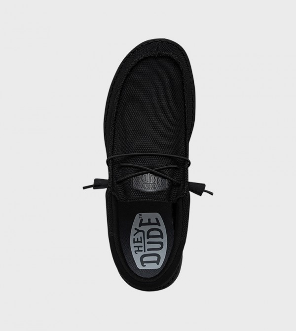 HEY DUDE HEY DUDE - Black Casual Slip-ons