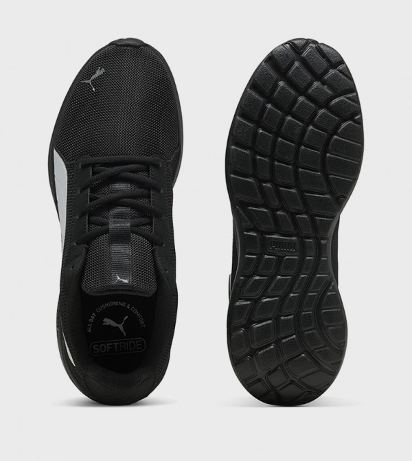 Puma  - Black Running Shoes