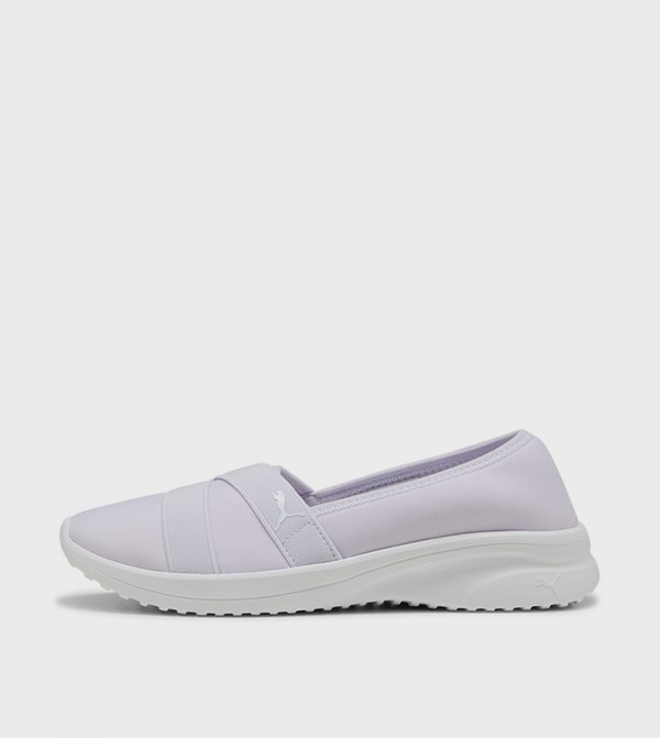 Puma  Slip-Ons - Purple Casual Slip-ons