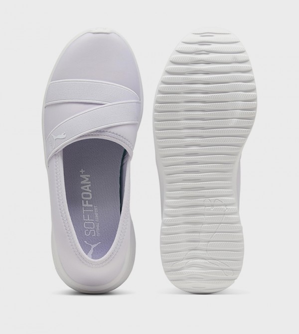 Puma  Slip-Ons - Purple Casual Slip-ons