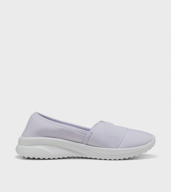 Puma  Slip-Ons - Purple Casual Slip-ons