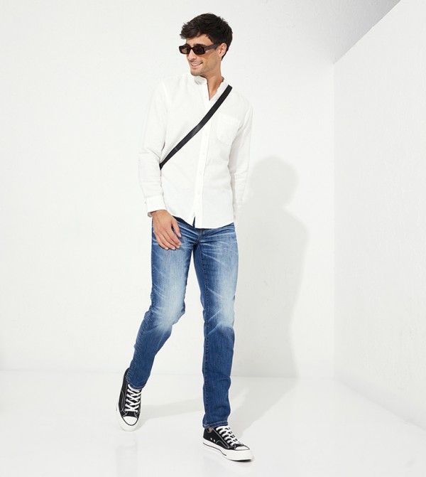 American Eagle  - White Casual Shirts