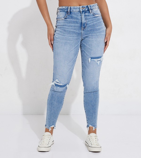 American Eagle  - Blue Skinny Fit Jeans