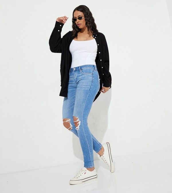 American Eagle  - Blue Jeggings