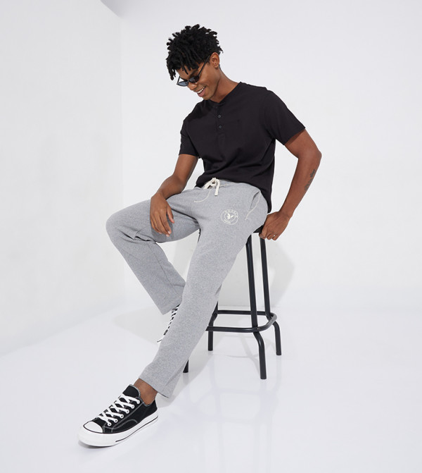 American Eagle American Eagle - Grey Casual Pants