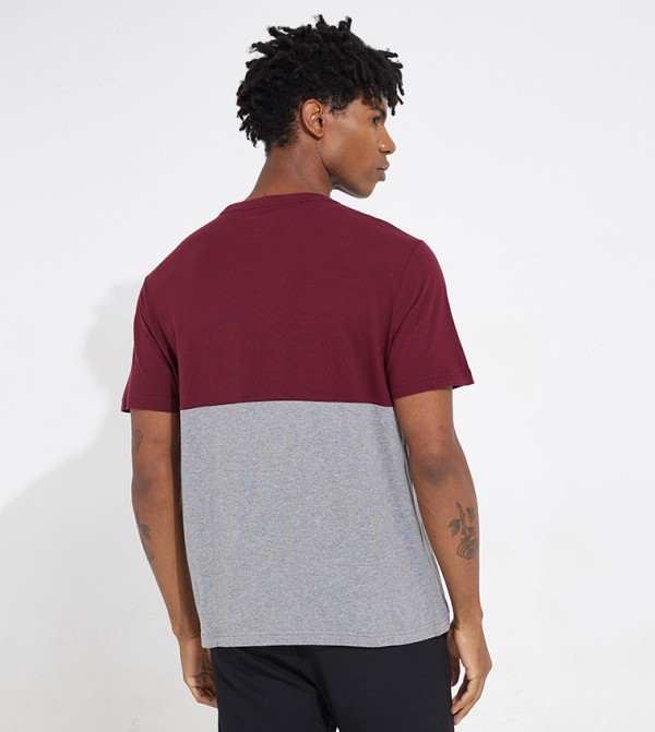American Eagle  - Burgundy Casual T-Shirts