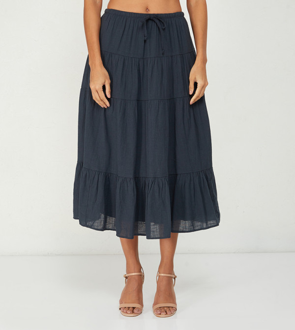 أميريكان أيغل أميريكان أيغل - أسود Midi Skirts