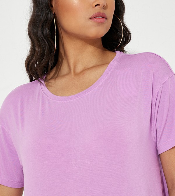 American Eagle  - Purple Casual T-Shirts