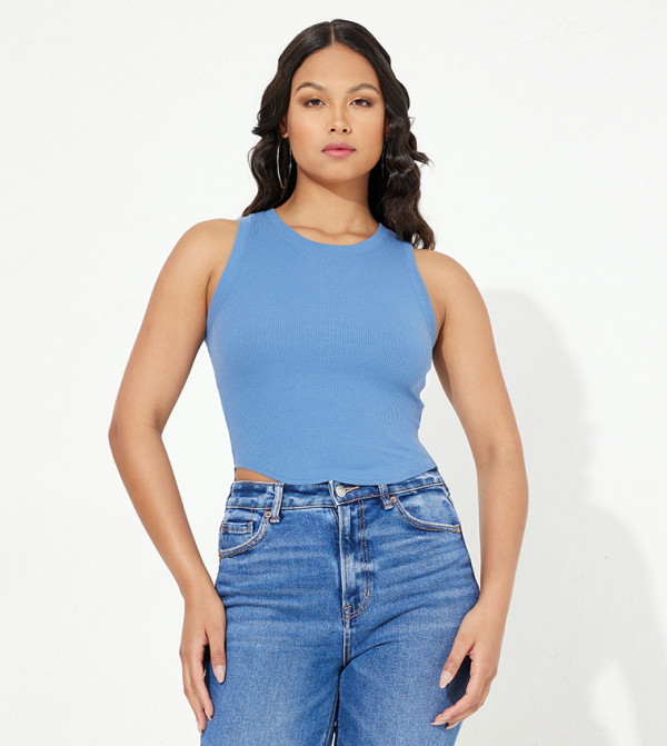 أميريكان أيغل  توبات بلا أكمام  - كحلي Sleeveless Tops