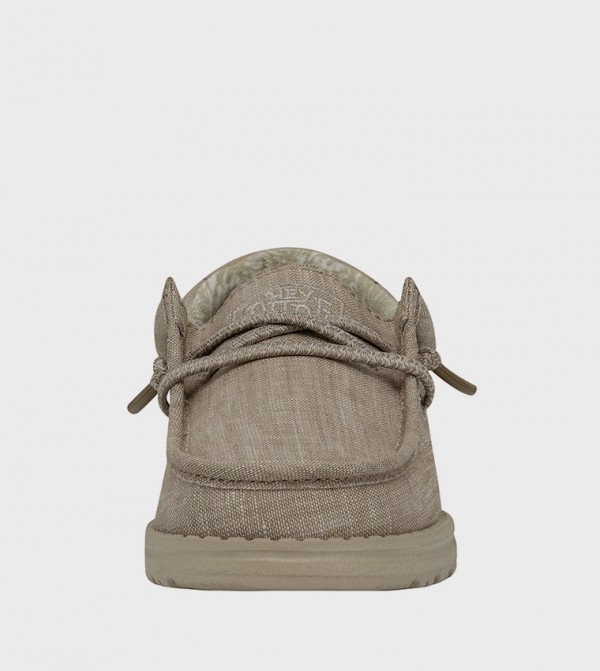 HEY DUDE  - Beige Casual Slip-On's