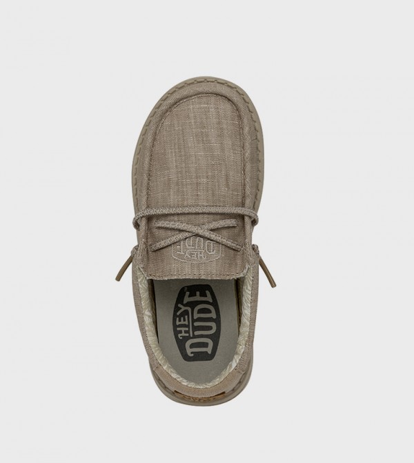 HEY DUDE  - Beige Casual Slip-On's