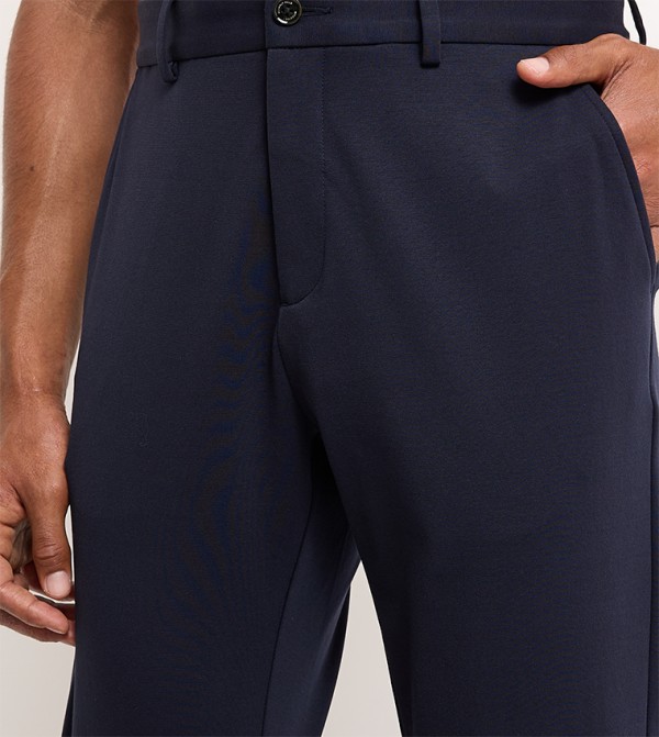 Beverly Hills Polo Club  Pants & Chinos - Navy Casual Pants