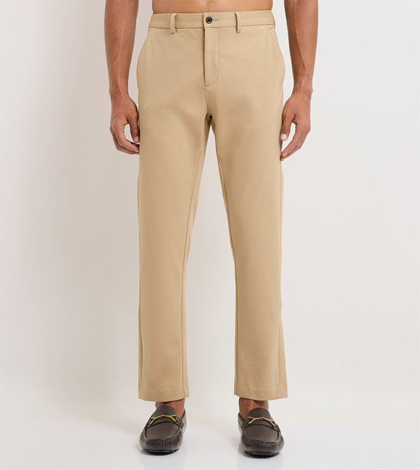Beverly Hills Polo Club  Clothing - Beige Casual Pants